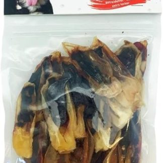 Corwex Rabbit Ears (200 g, with Horse), Grain-Free Premium Snack, Soft, Low-Fat Dog Snack, Ideal as a Reward for Dogs