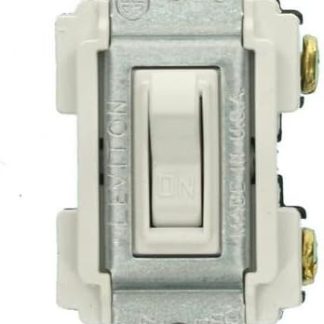 Leviton M52-RS115-2 WM 15-AMP White Preferred Switch (10 Pack)
