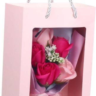 Amosfun 1 x Rose Bouquet Rose Petals Rose Gift Roses Fresh Flowers Wedding Gifts Memory Gift Artificial Bouquet Valentine's Gift Flower Arrangement Soap