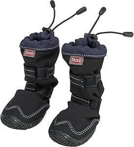Walker Active Long Paw Protection, M: Diameter 5.5 - 6 cm, Pack of 2, Black