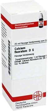 DHU Calcium Fluoratum D6 Dilution, 20 ml Solution