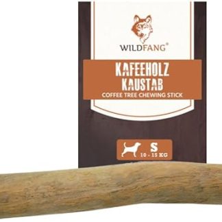 Wildfang® Chewing stick made of coffee wood for dogs, dog toy, wooden bone, 3-in-1 chewing toy, dental care and masticatory muscle training, natural chewing wood for dogs