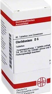 DHU Chelidonium D6 Tablets, Pack of 80 Tablets