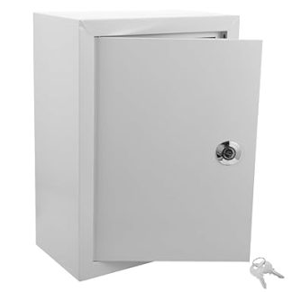 EXHUMKY Wall Mounted Waterproof Electric Box Splashproof for Outdoor Use Versatile Use as Power Supply or Distribution Box