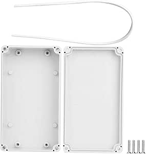 ABS plastic junction box, dustproof, waterproof cable connection housing, 158 x 90 x 46 mm, universal electrical project