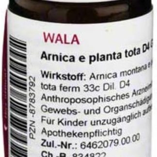 Arnica E Planta Tota D 4 Glo 20 g