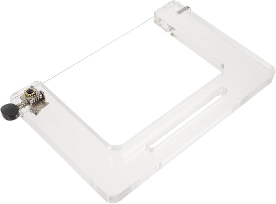 NUOBESTY Handmade Soap Cutting Tools Kit Soap Cutter for Soap Making Multi-Purpose Soap Cutter Soap Dispenser Automatic Soap Cutter Made of Wire Liquid Acrylic