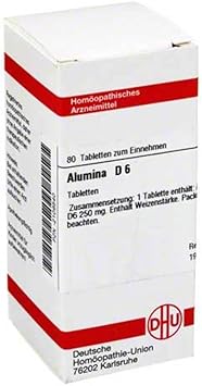 DHU Alumina D6 Tablets, Pack of 80 Tablets