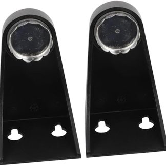 Gatuida Magnetic Soap Holder for Bathroom and Kitchen, Pack of 2, Black Wall Soap Stand with Magnetic Suction Cup, Rustproof, Space-Saving, Soap Organiser