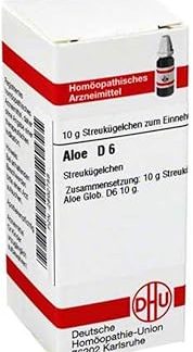 Aloe D 6 Globules 10 g