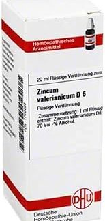 DHU Zincum Valerianicum D6 Dilution, 20 ml Solution