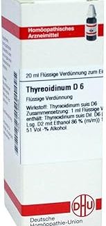 Thyroidinum D 6 Dilution 20 ml