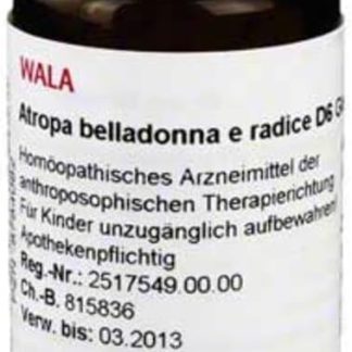 Atropa Belladonna e Radix D 6 Globules 20 g
