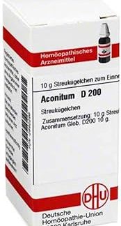 Aconitum D 200 Globules 10 g