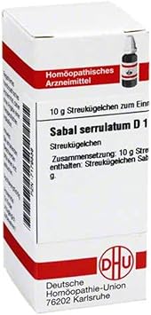 Sabal Serrulatum D 1 Globules 10 g