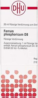 DHU Ferrum Phosphoricum D8 Dilution, 20 ml Solution