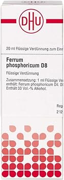 DHU Ferrum Phosphoricum D8 Dilution, 20 ml Solution