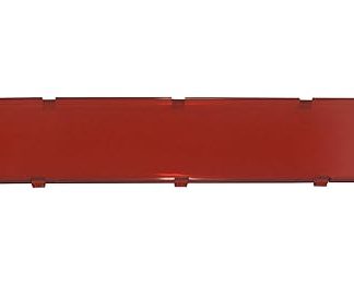 MC003624 Abdeckung, Polycarbonat, Rot/CLR, Gehäusezubehör, 1 Stück