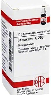 DHU Capsicum C200 Spreading Balls 10 g Globules