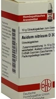 ACIDUM NITRICUM D 30 Globules 10 g