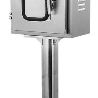 Stainless Steel Distribution Box for Outdoor Use, Electric Junction Box, Floorstanding Weatherproof Charging Column Box, Universal Housing Box for Electronic Devices with Mounting Plates