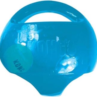 KONG Jumbler Ball - Interactive Fetch Toy with Tennis Ball (Choice of Colours) - For Medium/Large Dogs, Large Breeds
