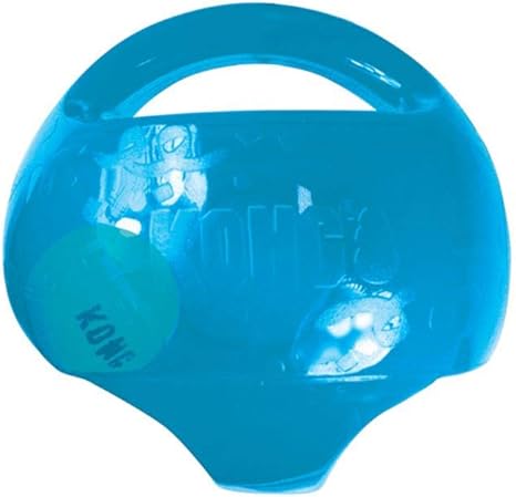 KONG Jumbler Ball - Fetch Toy with Tennis Ball for Dogs and Puppies - For Large / XL Dogs