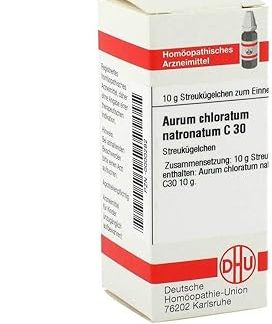 DHU Aurum Chloratum Natronatum C30 Spreading Balls 10 g Globules