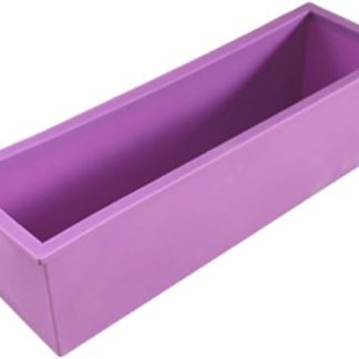 Handmade Soap DIY Soap Tool Cold Soap Silicone Rectangle Cake Wooden Box 1200g Toast Single Pink Interior