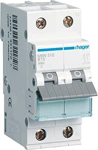 Hager MBN510 Non Read 2P Electrical Switch - Electrical Switch (50/60Hz)