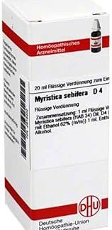 MYRISTICA SEBIFERA D 4 Dilution 20 ml