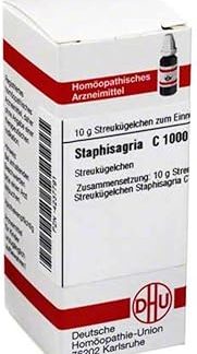 DHU Staphisagria C1000 10g Globules