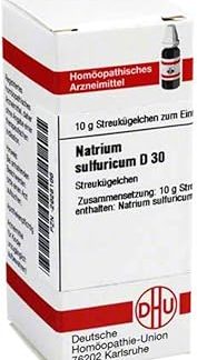 DHU Sodium Sulfuricum D30 Spreading Balls 10 g Globules