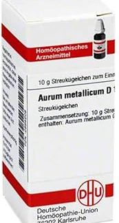 Aurum Metallicum D 10 Globul 10 g