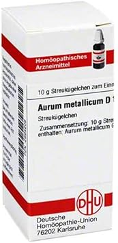 Aurum Metallicum D 10 Globul 10 g