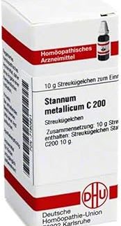 Stannum Metallicum C 200 Globules 10 g Drops