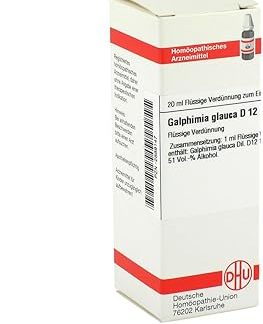 DHU Galphimia Glauca D12 Dilution, 20 ml Solution