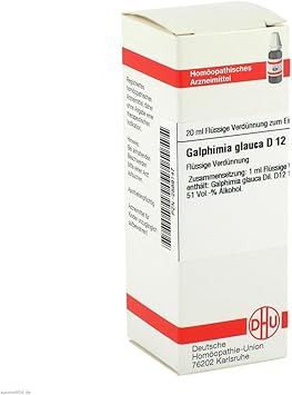 DHU Galphimia Glauca D12 Dilution, 20 ml Solution