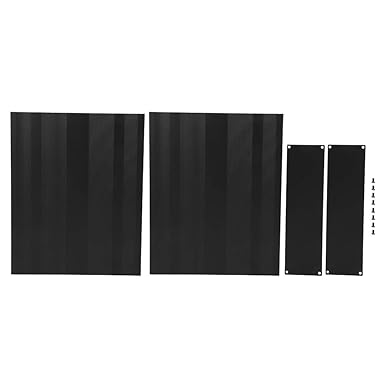Electric Box, DIY Box, Aluminium Project Box, Matte Black, Housing, DIY, Electronic Product Housing, 50 x 178 x 220 mm