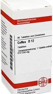 DHU Coffea D12 Tablets, Pack of 80 Tablets