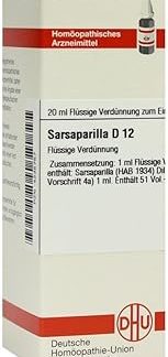 DHU Sarsaparilla D12 Dilution, 20 ml Solution