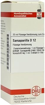 DHU Sarsaparilla D12 Dilution, 20 ml Solution