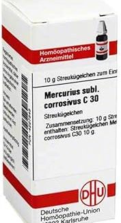 DHU Mercurius Sublimatus Corrosivus C30 10g Globules