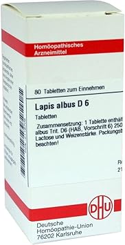 Lapis Albus D 6 Tablets Pack of 80 Tablets