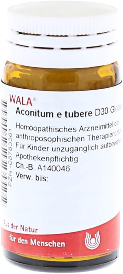Aconitum E Tubere D 30 Globules 20 g