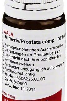 Berberis/Prostate Comp. Globules 20 g Drops
