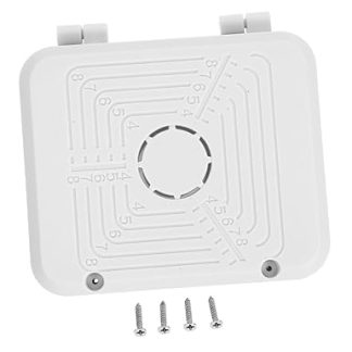 FUNOMOCYA Cctv junction box for cable holder, weatherproof junction box with cover, electrical housing for connection mounting, storage box for cables