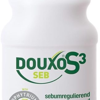 DOUXO S3 SEB Shampoo for Dogs and Cats Soothing Dandruff Solution for Oily Skin Effective Care Against Dandruff & Dermatitis Hypoallergenic Fragrance 200 ml
