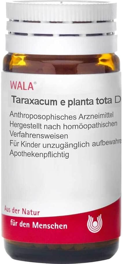 Taraxacum E Plant. Tota D 6 Globules 20 g Drops