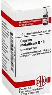 CUPRUM METALLICUM D 10 Globu 10 g